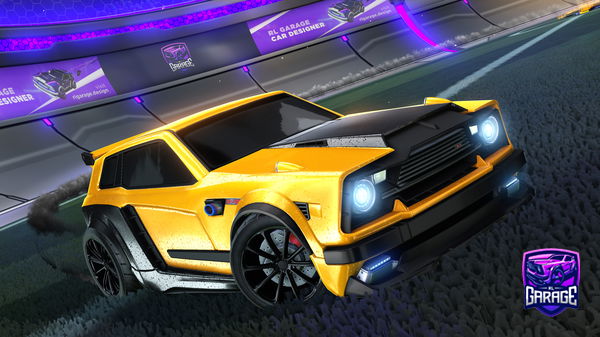 A Rocket League car design from BtoXXX