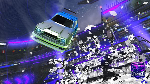 A Rocket League car design from V1B3X