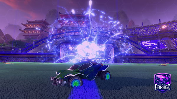 A Rocket League car design from PWRHeattrow