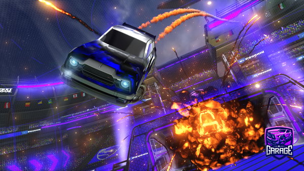 A Rocket League car design from CaseyCFacey