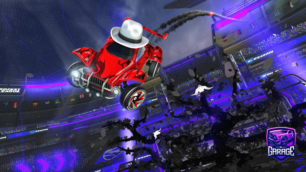 A Rocket League car design from bennyboyaggie