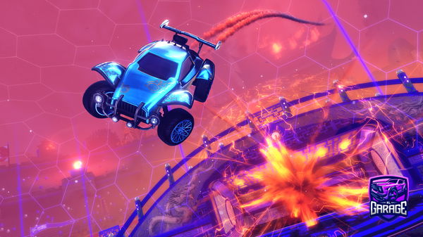 A Rocket League car design from soulsold5406