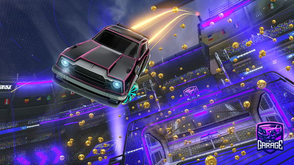 A Rocket League car design from dkcgaming501