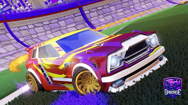 A Rocket League car design from Hilmet