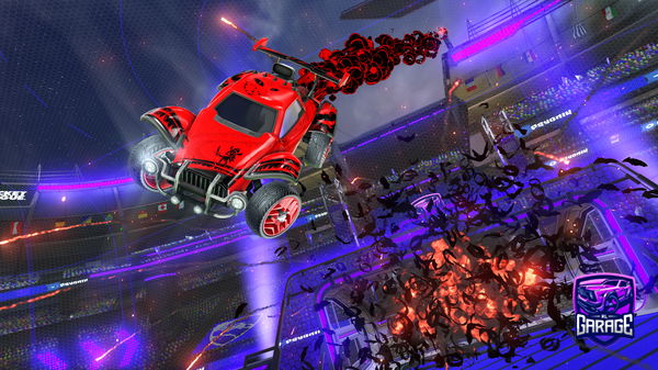 A Rocket League car design from dinogod444