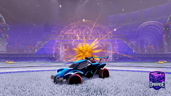 A Rocket League car design from Wiltrak