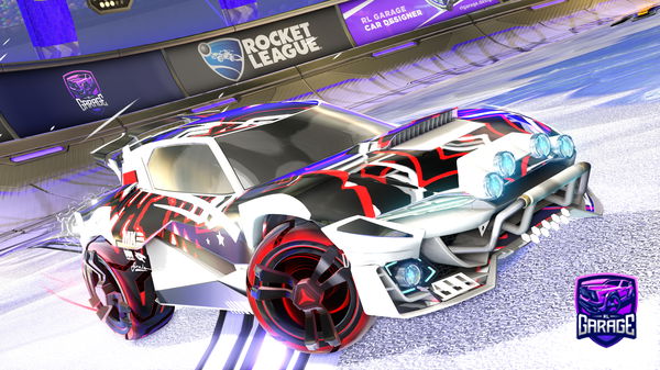 A Rocket League car design from irosario78