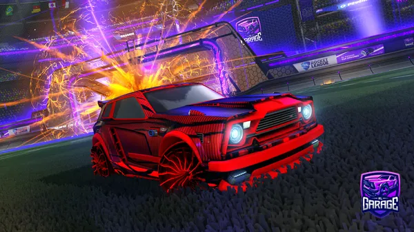 A Rocket League car design from Fennec_Lover03