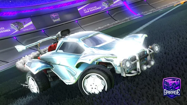 A Rocket League car design from harveywellybob