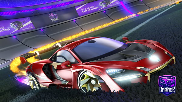 A Rocket League car design from m0nkey_m00n