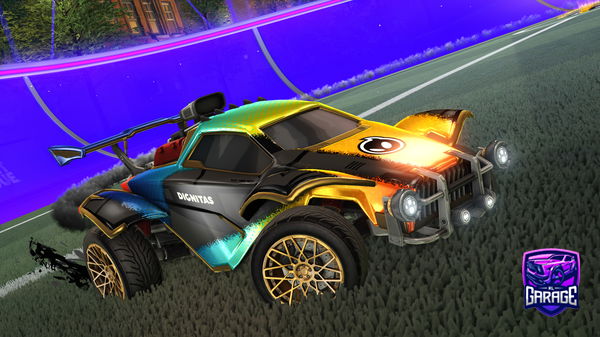 A Rocket League car design from XxLAMETRADERxX