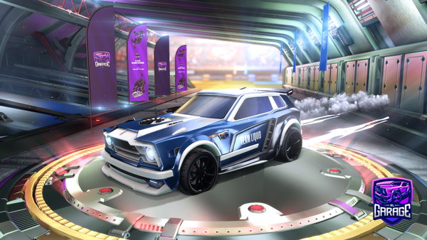 A Rocket League car design from Hanneso