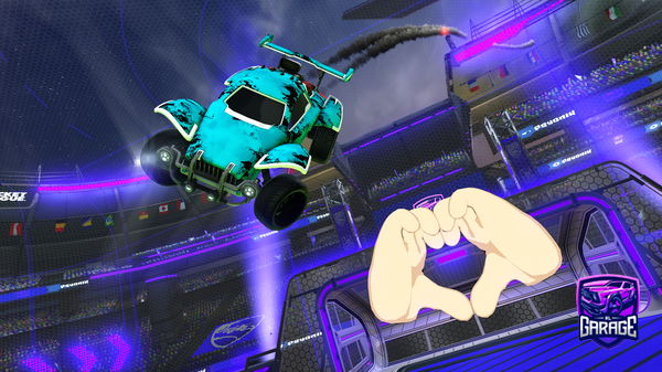 A Rocket League car design from axxel1969