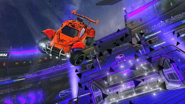 A Rocket League car design from Foxxyyss