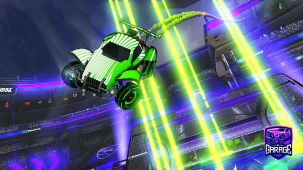 A Rocket League car design from techa-vatehatech