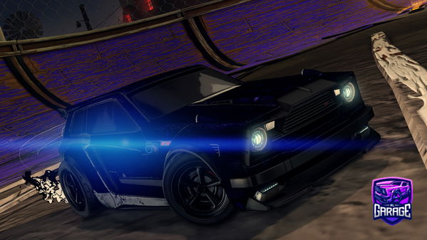 A Rocket League car design from RWJ