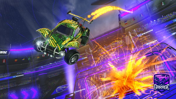 A Rocket League car design from Urban6