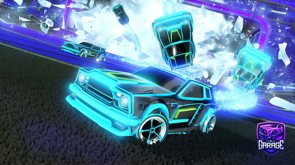 A Rocket League car design from Lionplayz11