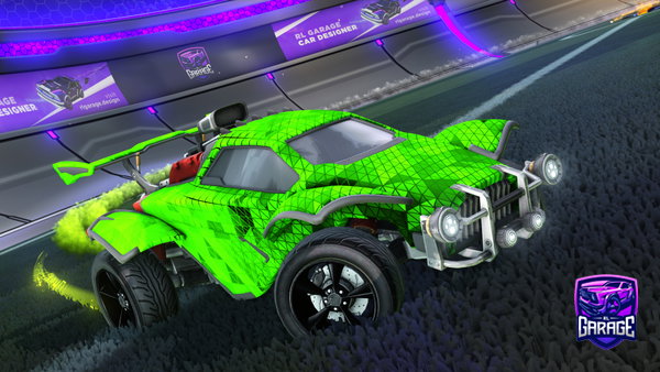 A Rocket League car design from Dexinot