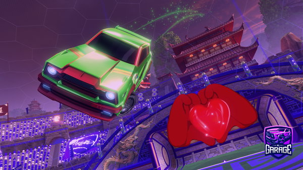 A Rocket League car design from Wef713