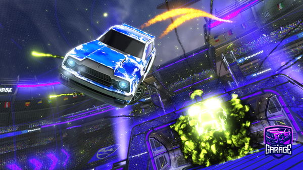 A Rocket League car design from ItsFinny