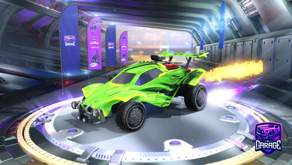 A Rocket League car design from Hellojustgot12515