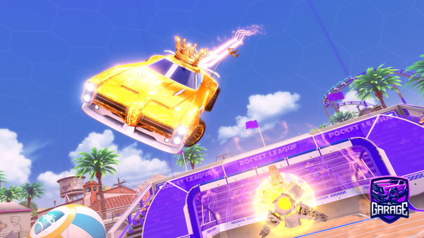 A Rocket League car design from djahyll