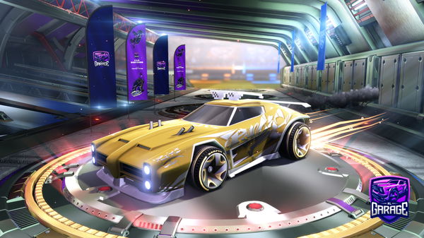 A Rocket League car design from FightingWolf75