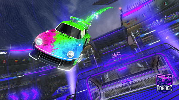 A Rocket League car design from Zhunter120