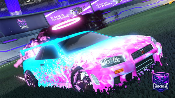 A Rocket League car design from lilgxvn_