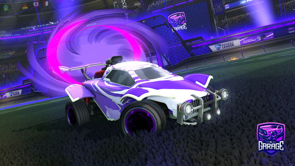 A Rocket League car design from akax17