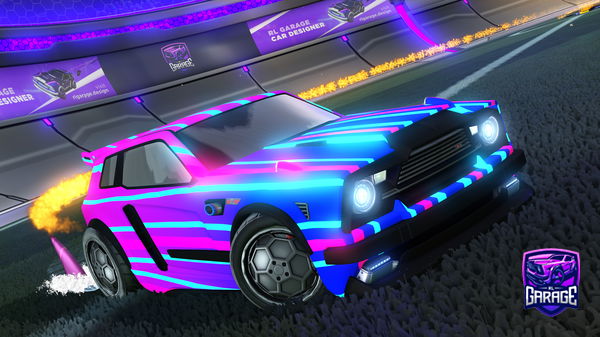 A Rocket League car design from SummerPineapplez