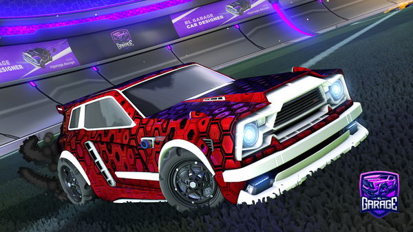 A Rocket League car design from LtCourage