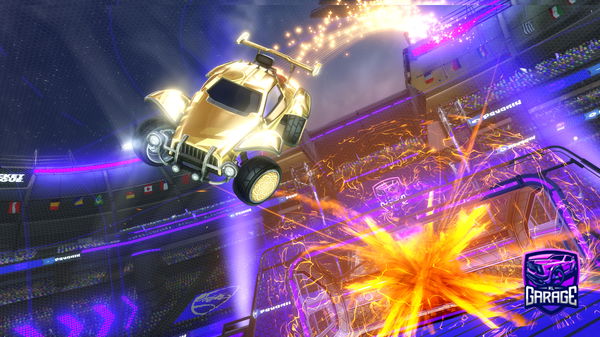 A Rocket League car design from Hxyd