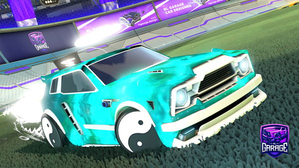 A Rocket League car design from Knightmare22