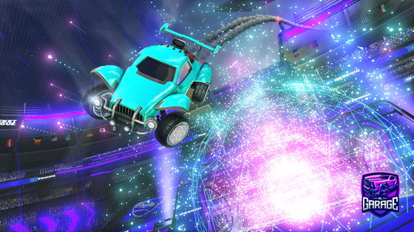 A Rocket League car design from panzilla