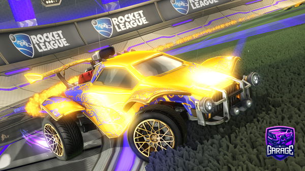 A Rocket League car design from SAVAGE1