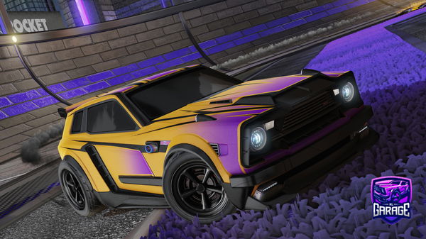 A Rocket League car design from EdgeBurstEnthusiast