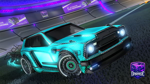 A Rocket League car design from FullWarrior