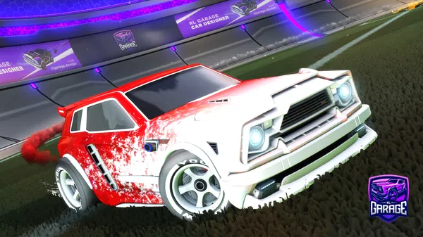 A Rocket League car design from TOXT3R