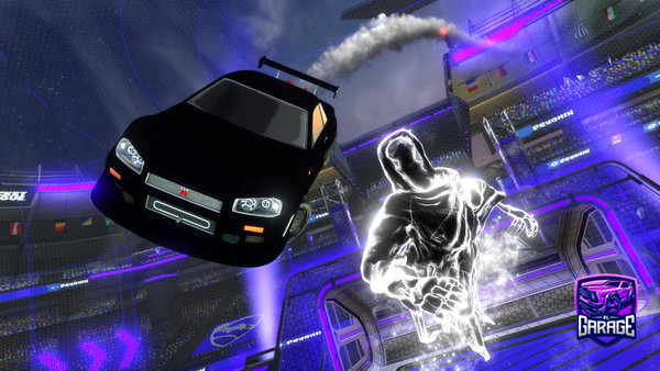 A Rocket League car design from l7vd
