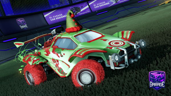 A Rocket League car design from Crazyfeet44