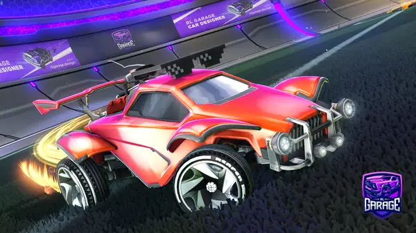 A Rocket League car design from 8goCrayzee