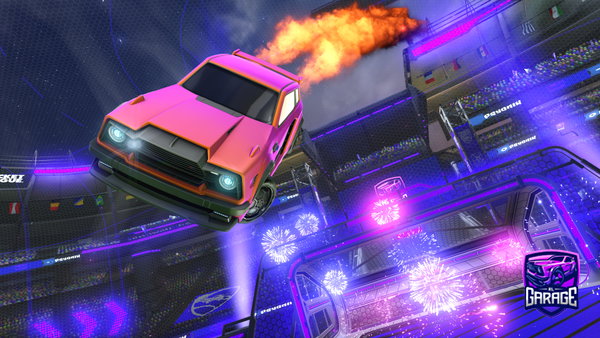A Rocket League car design from tqrt