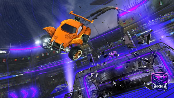A Rocket League car design from Adrru_