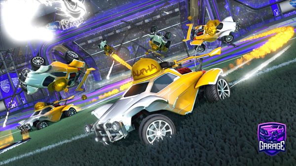 A Rocket League car design from EthanAndMike