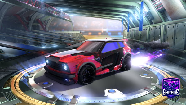 A Rocket League car design from AllianceLunasola