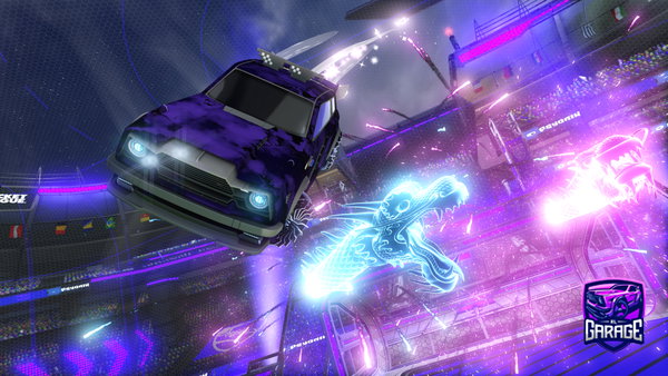A Rocket League car design from adamadomi
