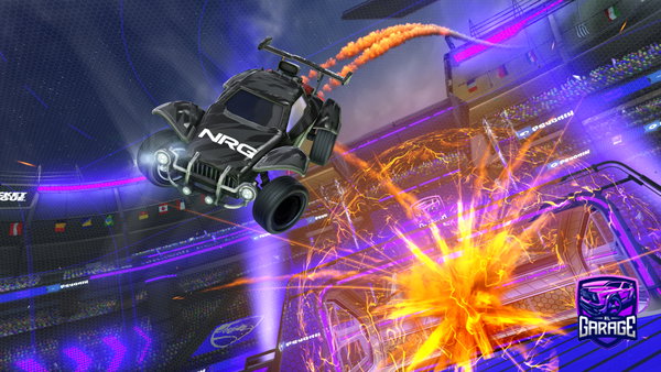 A Rocket League car design from JosyKey
