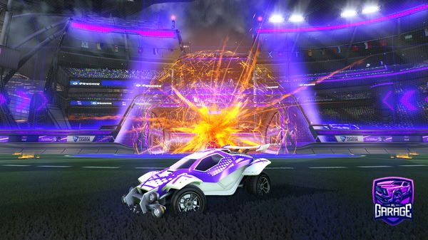 A Rocket League car design from Ice-Deriva